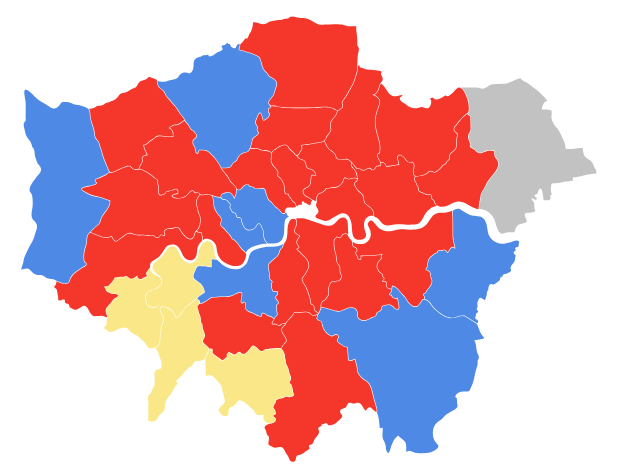 Eight of London’s 32 boroughs to have new political leaders