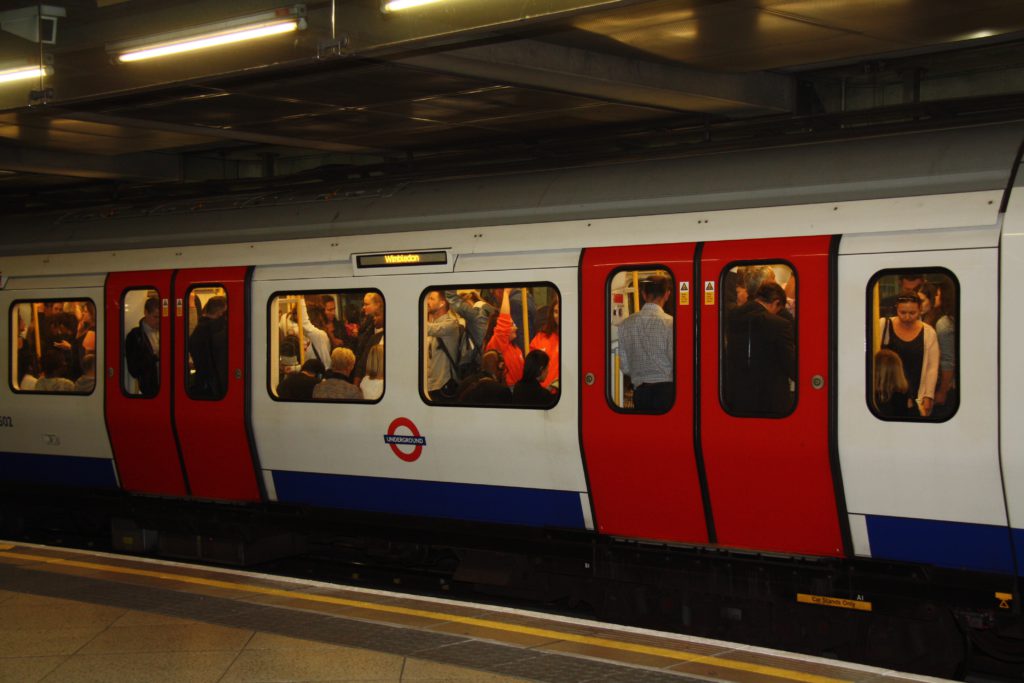 Why is London’s public transport being used less?