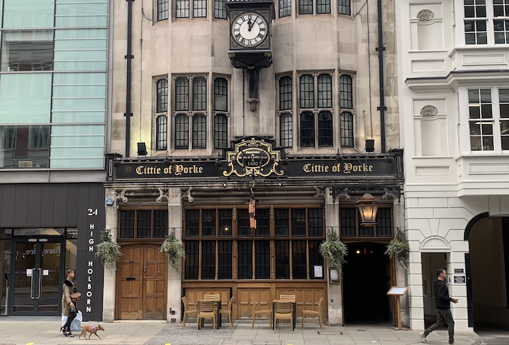 Vic Keegan: The long bar and longer backstory of High Holborn's Cittie ...