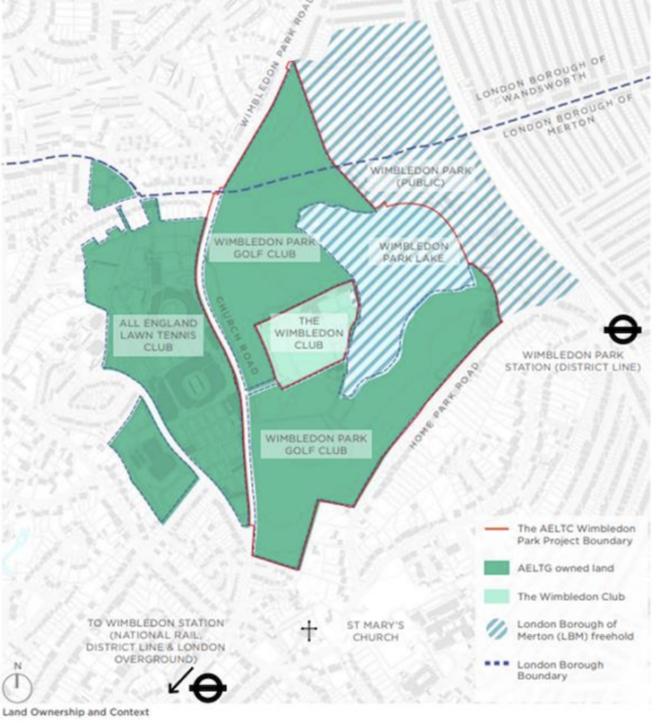 City Hall 'calls in' Wimbledon All England Club expansion plans