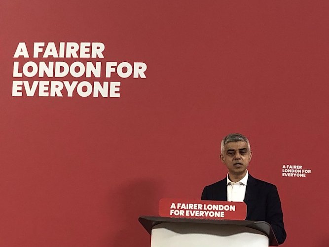 Sadiq Khan launches re-election campaign with housing pledge, backed by Keir Starmer