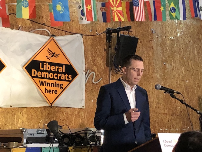 Rob Blackie launches Lib Dem London Mayor campaign pledging to ‘fix the Met’