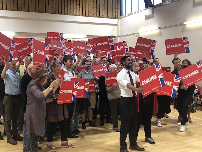 Labour candidate Praful Nargund launches Islington North campaign