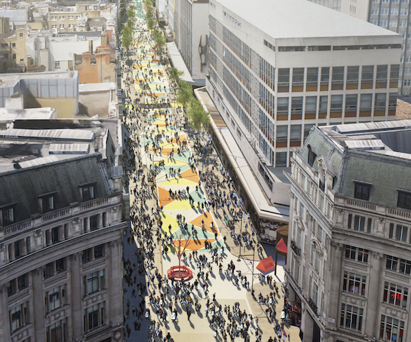 Government backs Sadiq Khan plan to pedestrianise Oxford Street