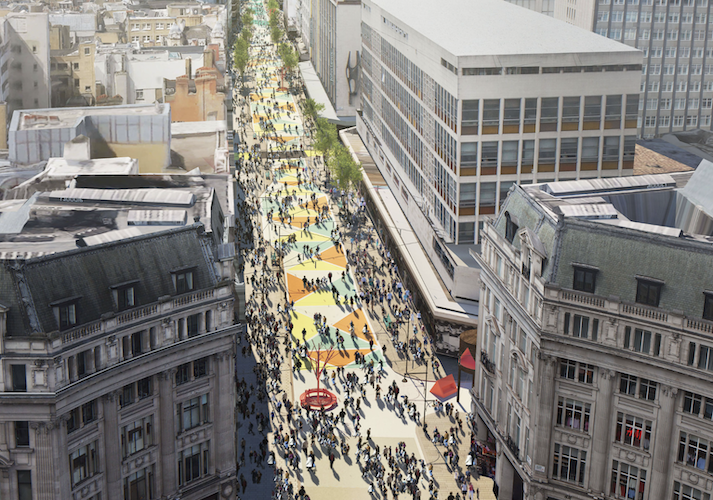 Government backs Sadiq Khan plan to pedestrianise Oxford Street